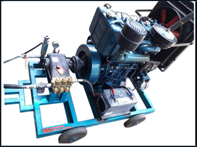 Diesel engine Operated Hydro Test Pump